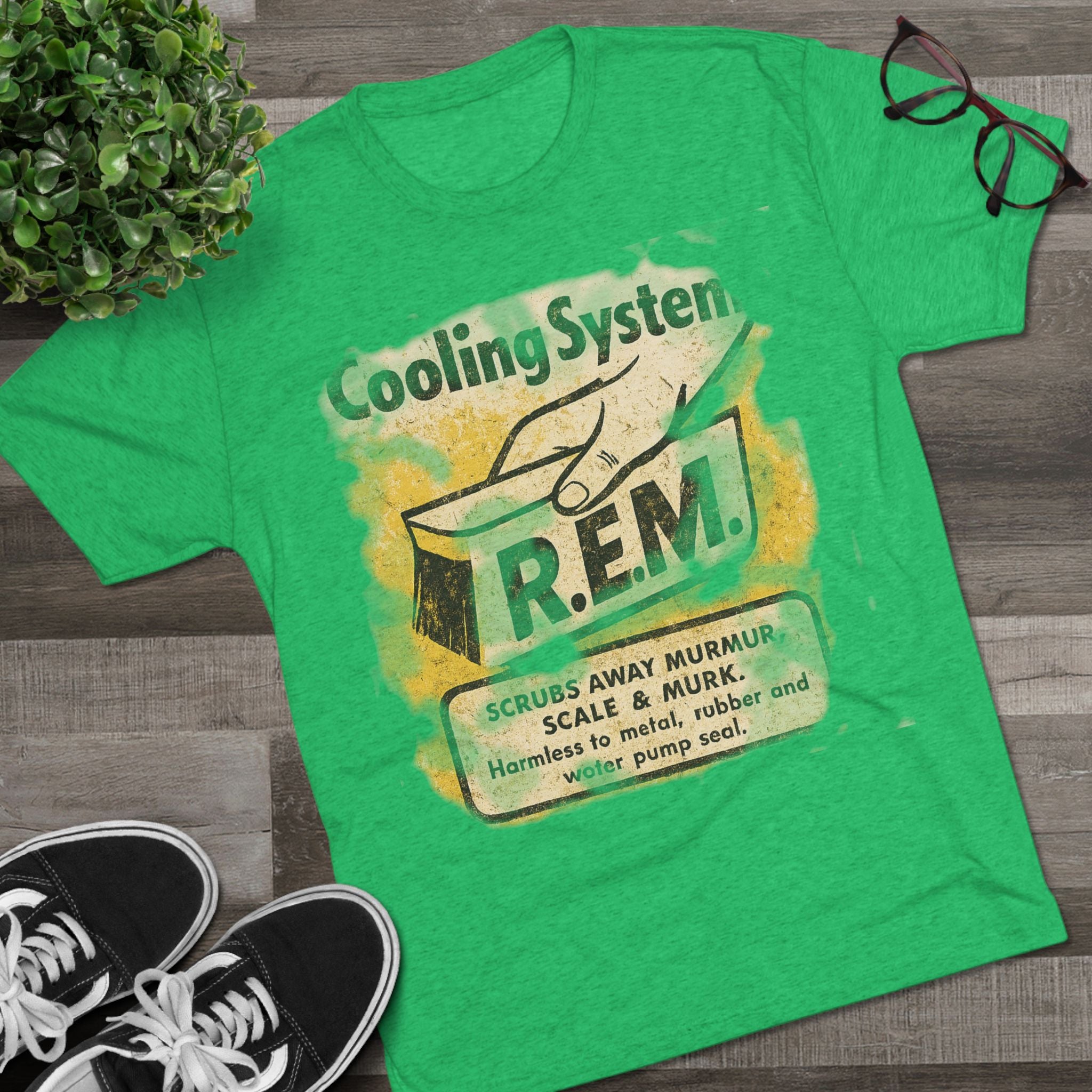 Vintage R.E.M. Cooling System Unisex Athletic fit