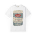 Retro Radio Head Oil Co T-Shirt - Unisex Garment-Dyed Vintage Style