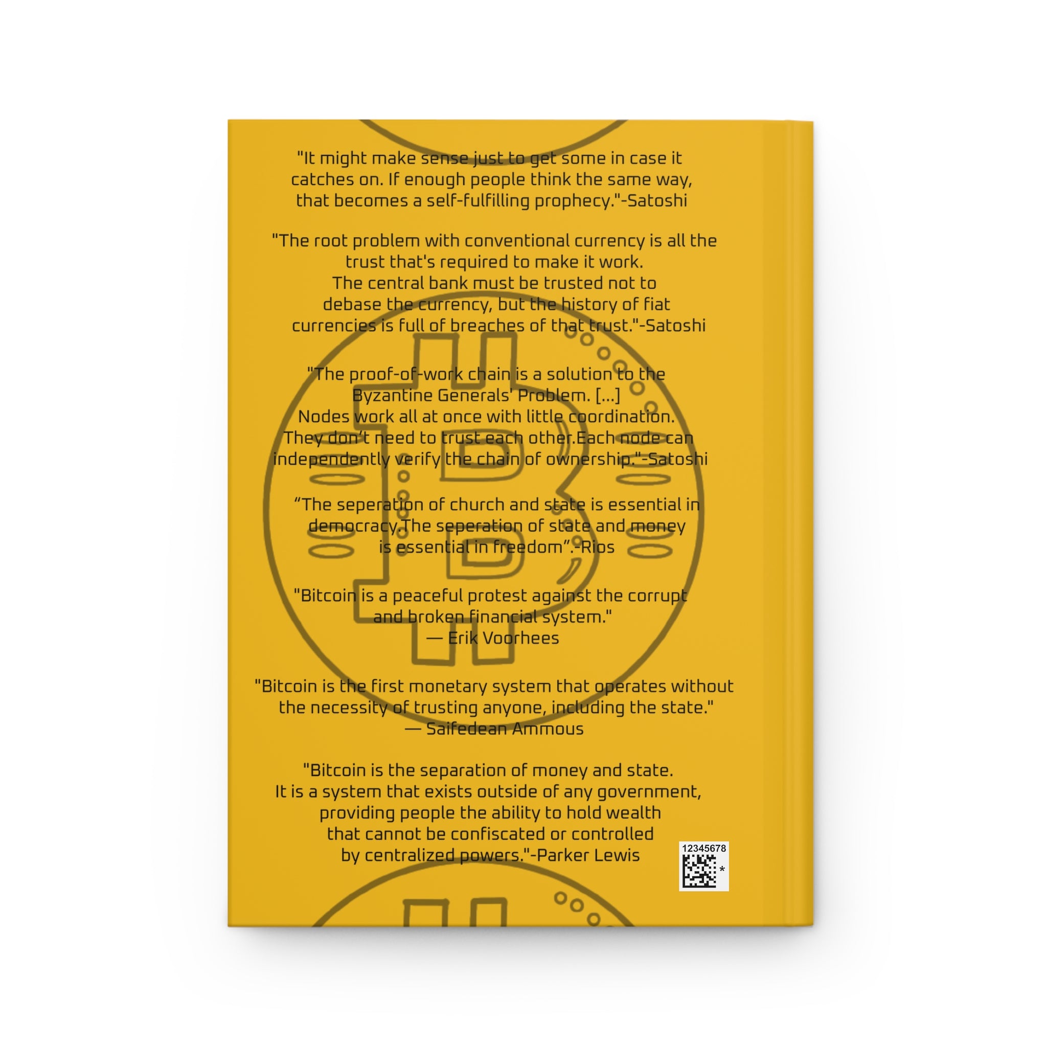 Hodl-Pad Bitcoin Hardcover Journal
