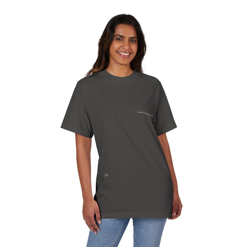 'Bored and Dangerous' Washed Drop-Shoulder T-Shirt